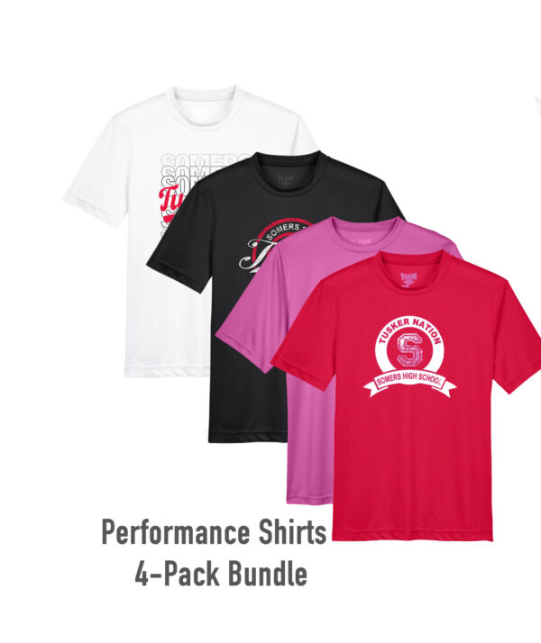 Performance Shirts 4-Pack Bundle