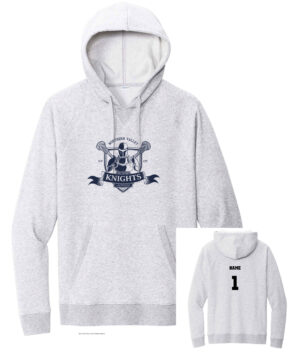 STF200 KNIGHTS WITH NAME Athletic Heather Pullover Hoodie