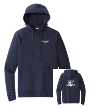 STF200 NVOT AND NUMBER Blue Pullover Hoodie